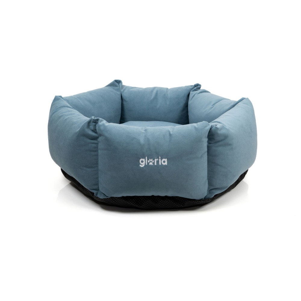 Hundebett Gloria Hondarribia Blau 75 x 75 cm Sechseckig