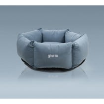 Dog Bed Gloria Hondarribia Blue 75 x 75 cm Hexagonal