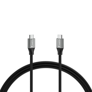 USB-C-Kabel Varta 2 m Schwarz