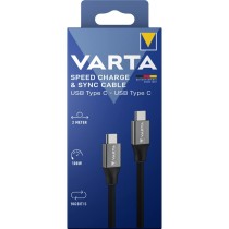 USB-C Cable Varta 2 m Black