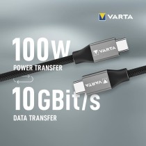 USB-C Cable Varta 2 m Black