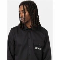 Herren Langarm-Hemd Dickies Wichita Schwarz