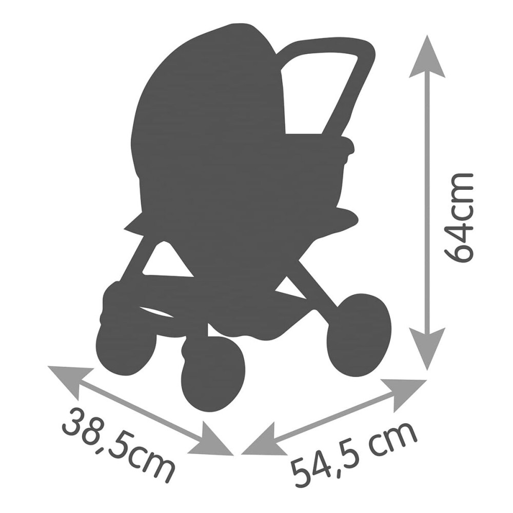 Poussette pour poupées Smoby Maxi-Cosi Pushchair 64 cm