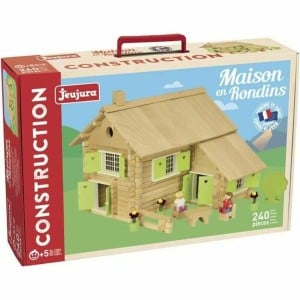 Playset Jeujura  Log house 240 Stücke