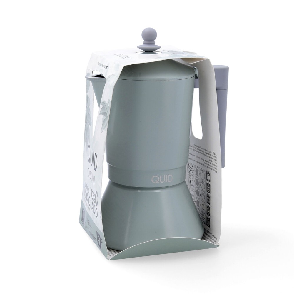 Cafetière Italienne Quid Ozon Vert Métal 9 Tasses