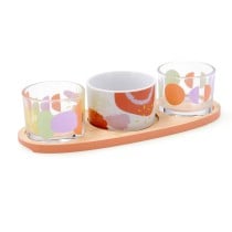 Set de service Quid Kaleido Multicouleur Bois 25 x 10 x 5,5 cm (4 Pièces)