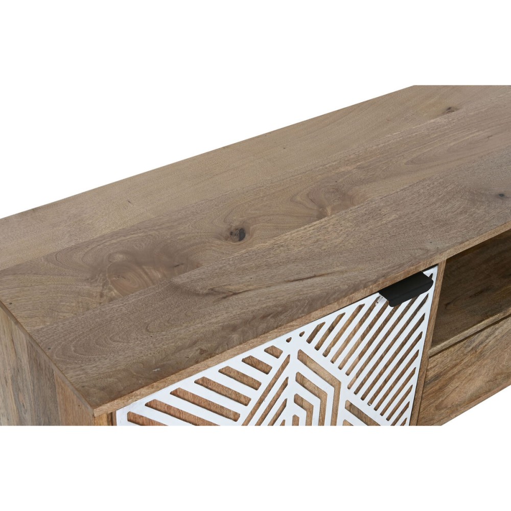 TV-Möbel Home ESPRIT Weiß Mango-Holz 160 x 41 x 55 cm