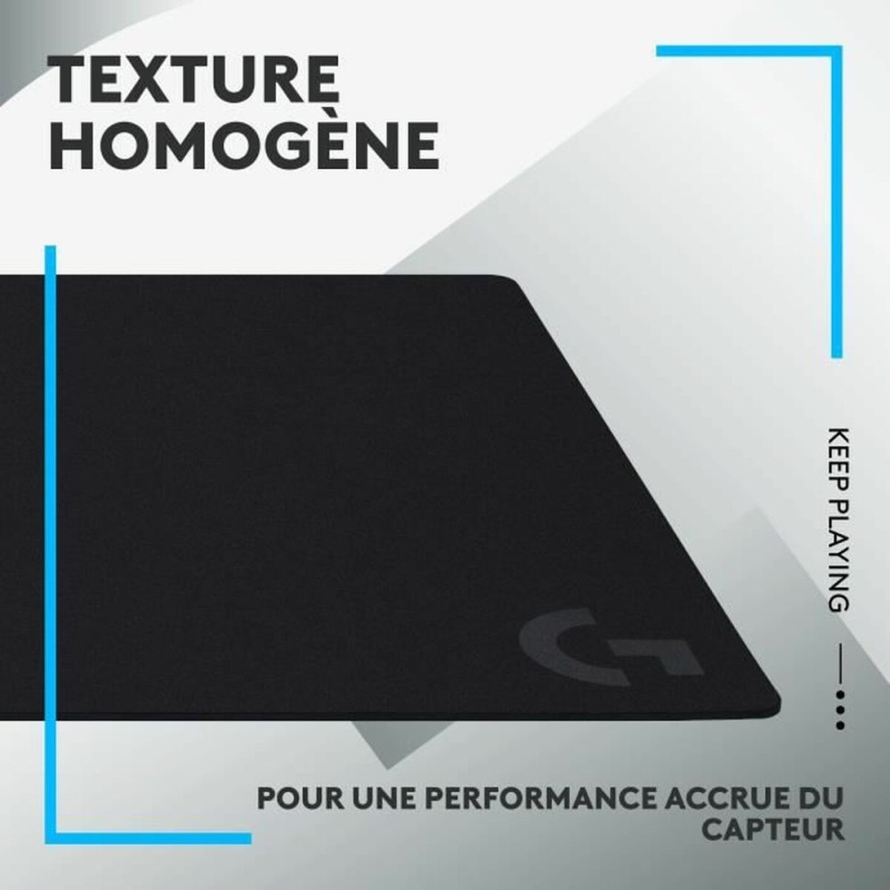 Tapis Antidérapant Logitech G840 Noir