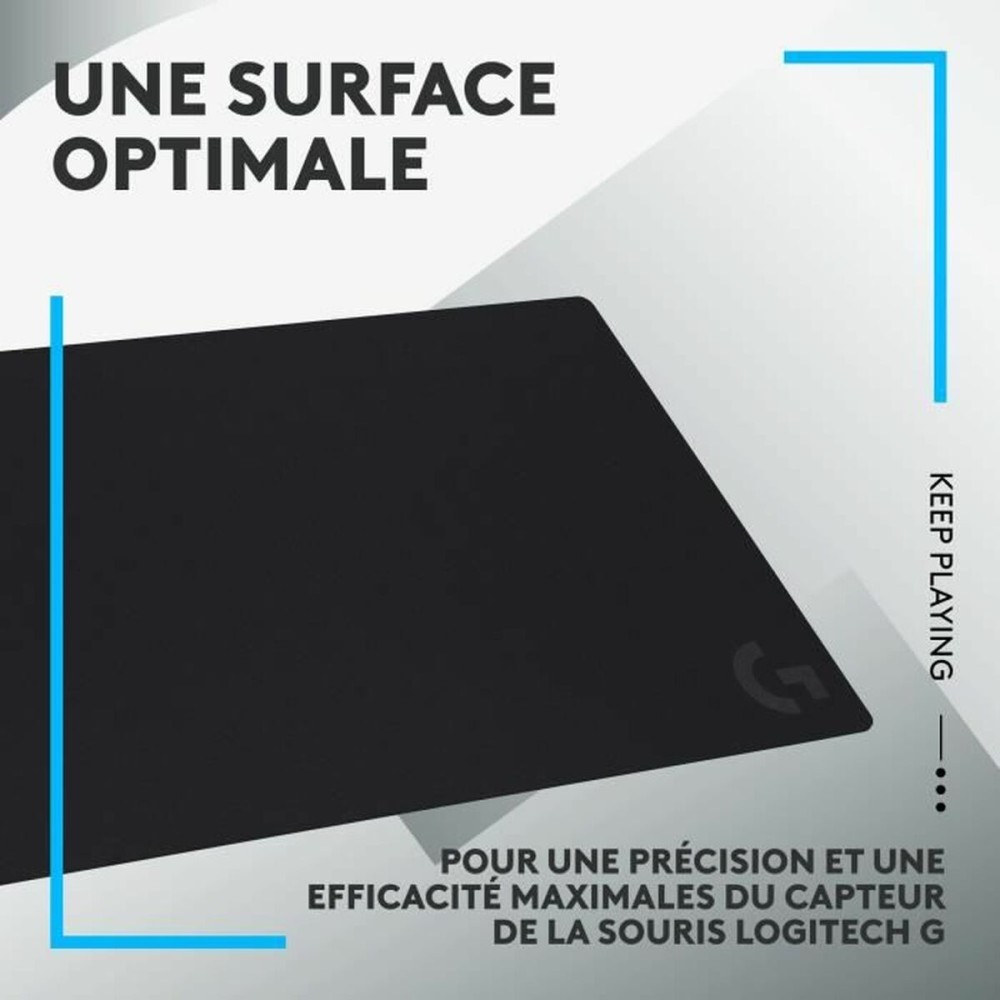 Tapis Antidérapant Logitech G840 Noir