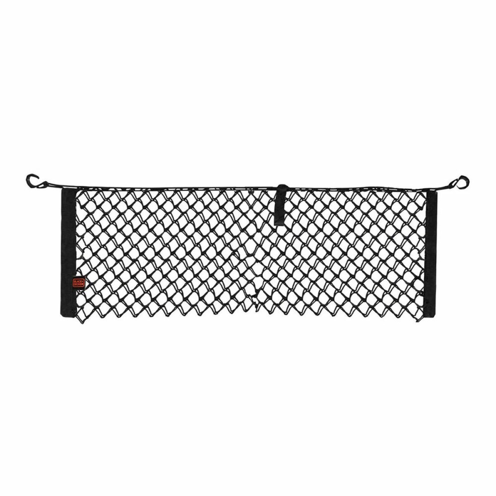 Filet pour coffre à bagages Black & Decker Noir 30-125 x 82 cm