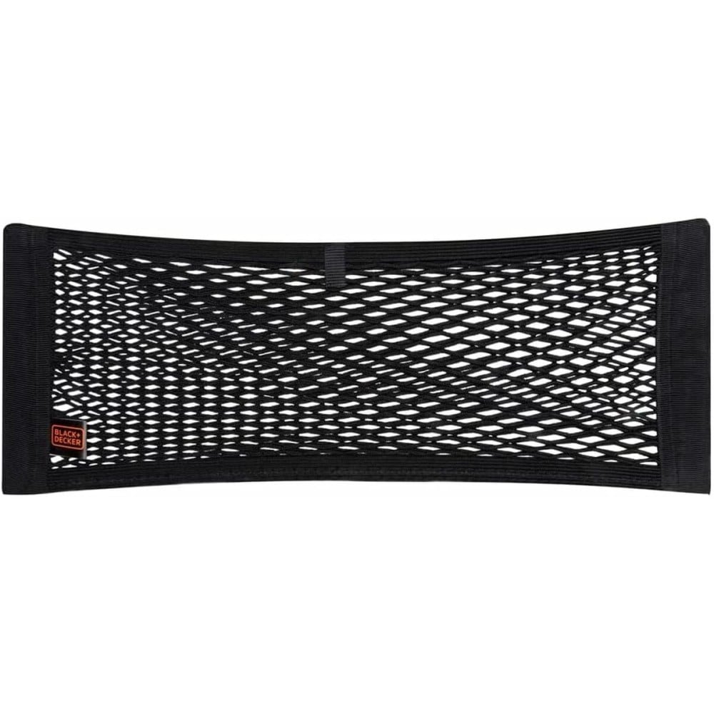 Filet de rangement pour voiture Black & Decker Noir 40/50/60/80 x 25 cm 4 Pièces