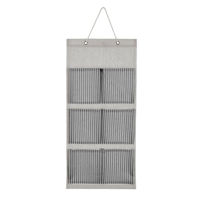 Multi-Purpose Organiser Versa Grey Wall 56 x 26 cm