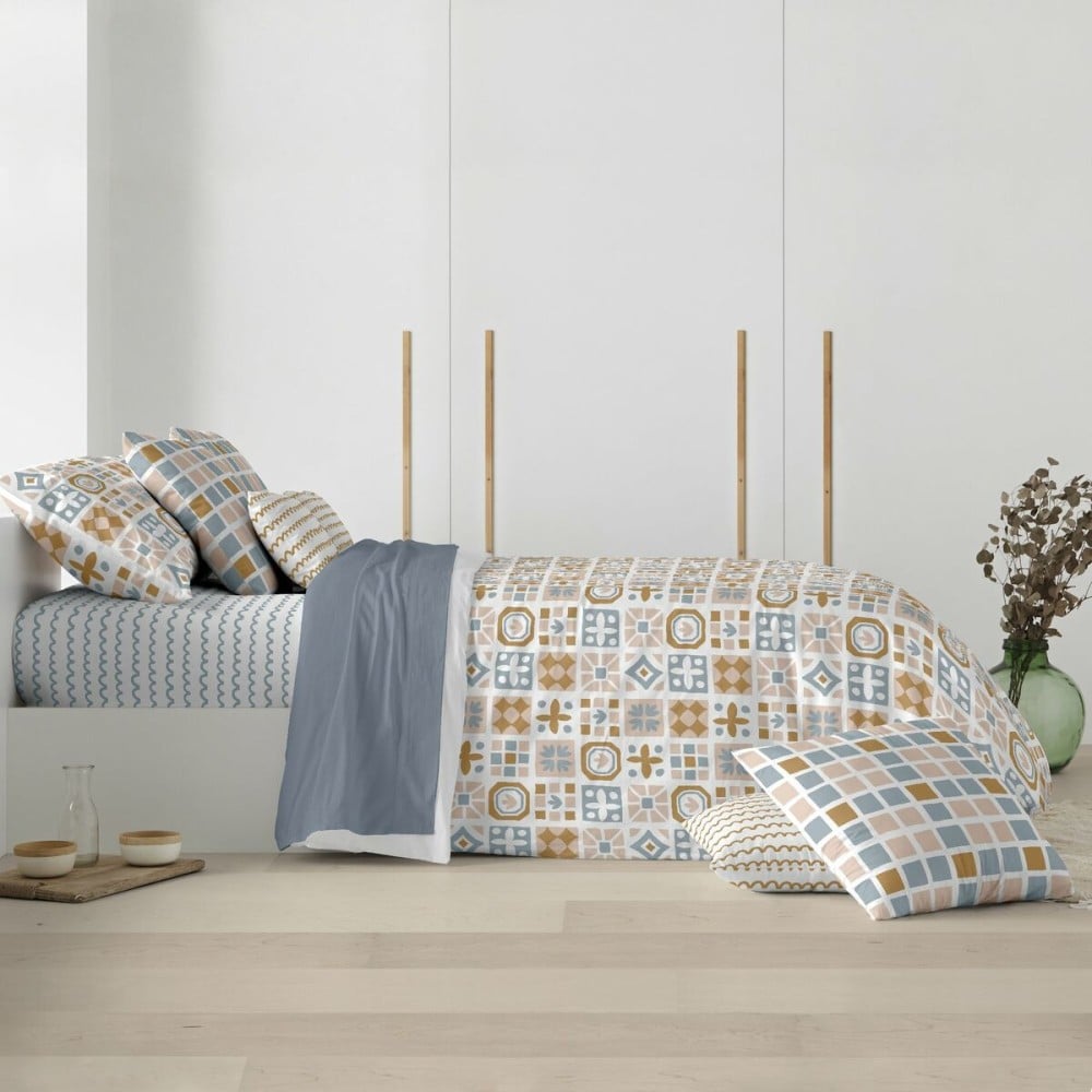 Housse de Couette Kids&Cotton Tilburg Multicouleur 220 x 220 cm