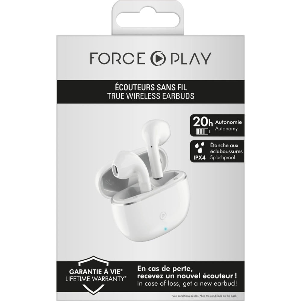 Écouteurs in Ear Bluetooth Big Ben Interactive FPYTWSBOUTON Blanc