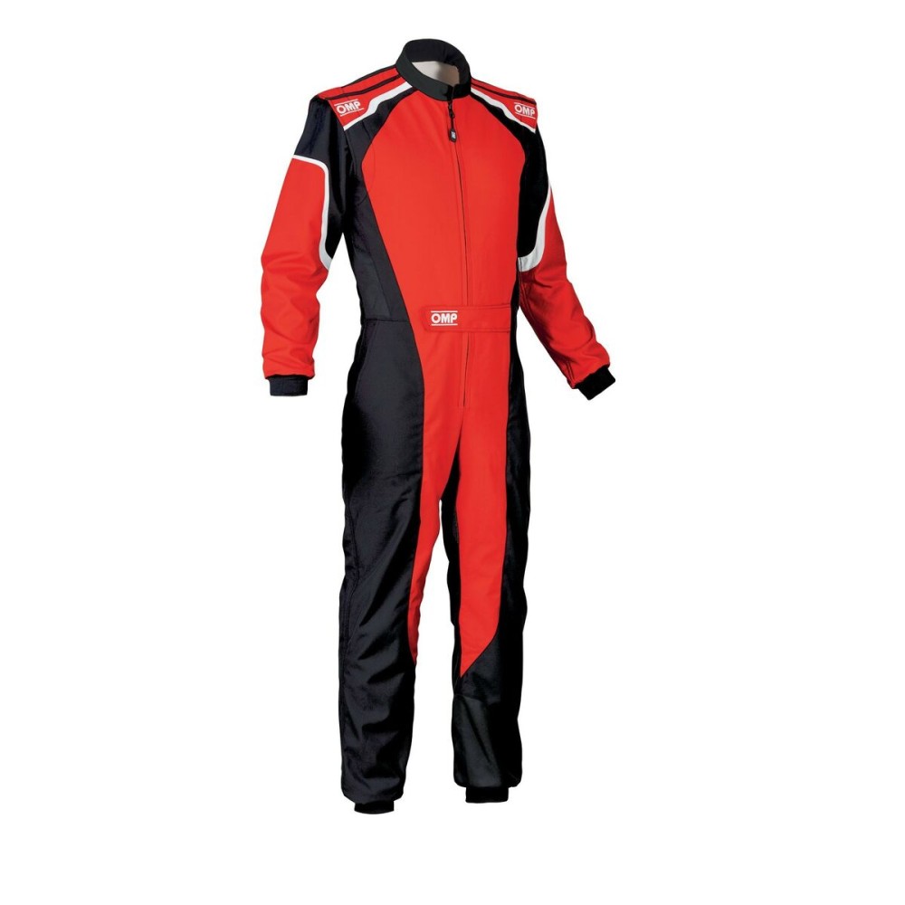 Racing jumpsuit OMP KS-3 Black/Red 60