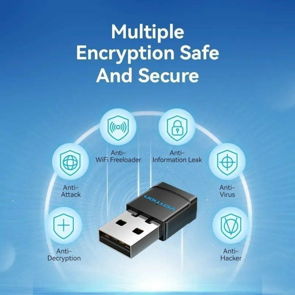 Wi-Fi USB Adapter Vention KDSB0