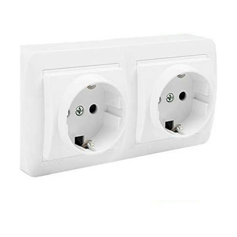 Plug socket Solera mur66u Double Bipolar 16 A