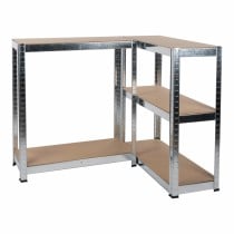 Shelves Kinzo Wood Stainless steel 5 Shelves 750 kg 75 x 30 x 172 cm