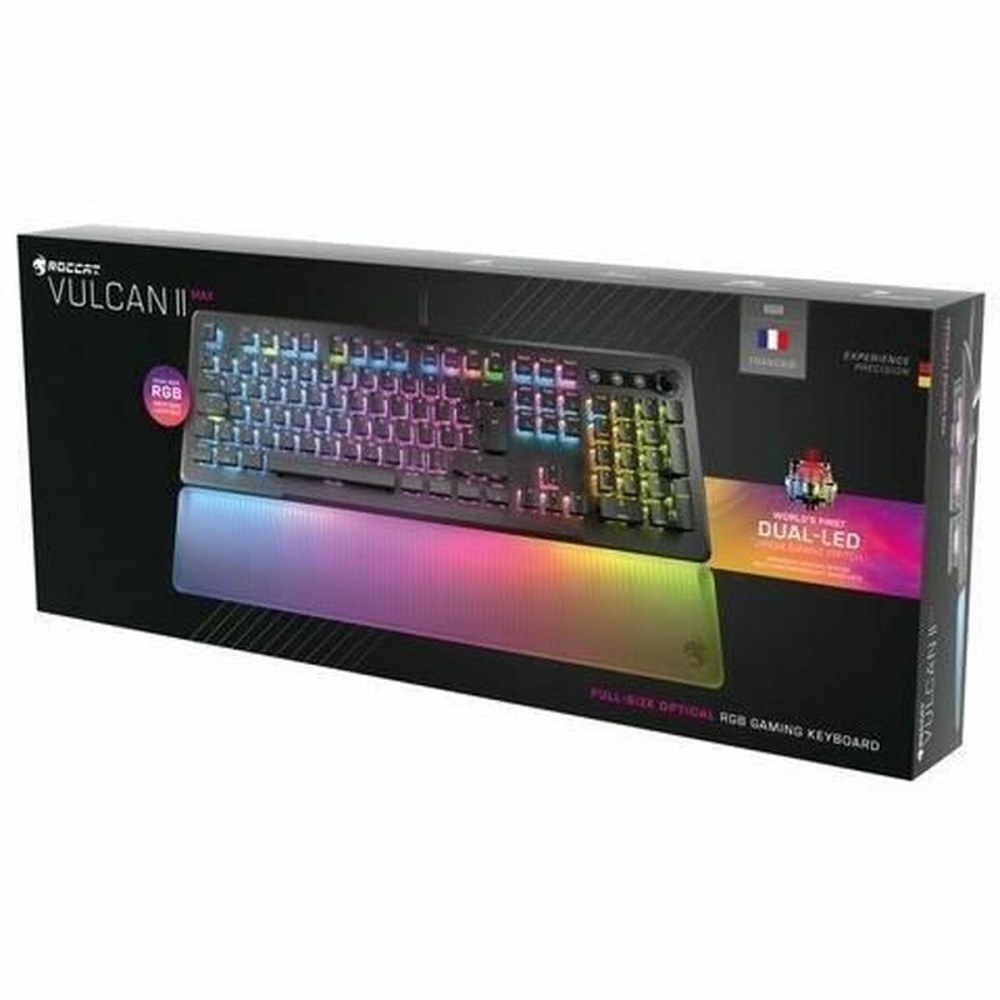 Clavier Bluetooth Roccat Vulcan II Max - Linear Noir Français QWERTY