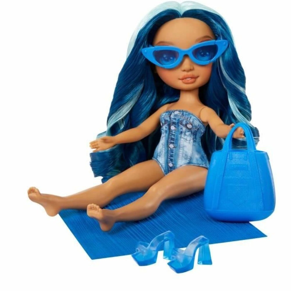 Bébé poupée Rainbow High Swim & Style Doll - Skyler (Blue)