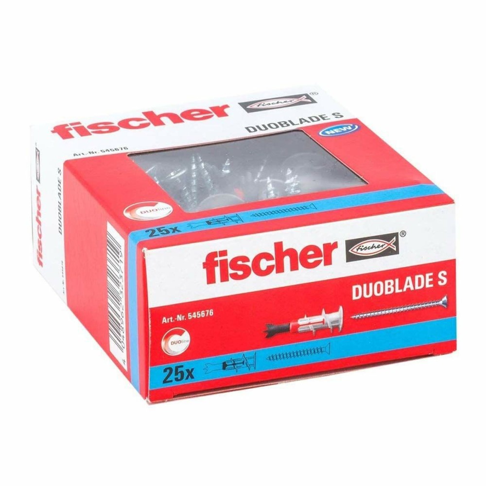 Chevilles et vis Fischer 44 mm (25 Unités)