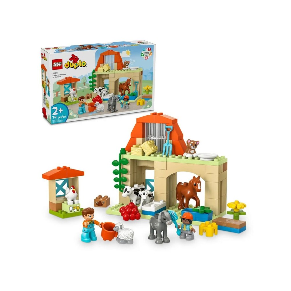 Playset Lego 10416 Caring for Animals at ther farm 74 Pièces