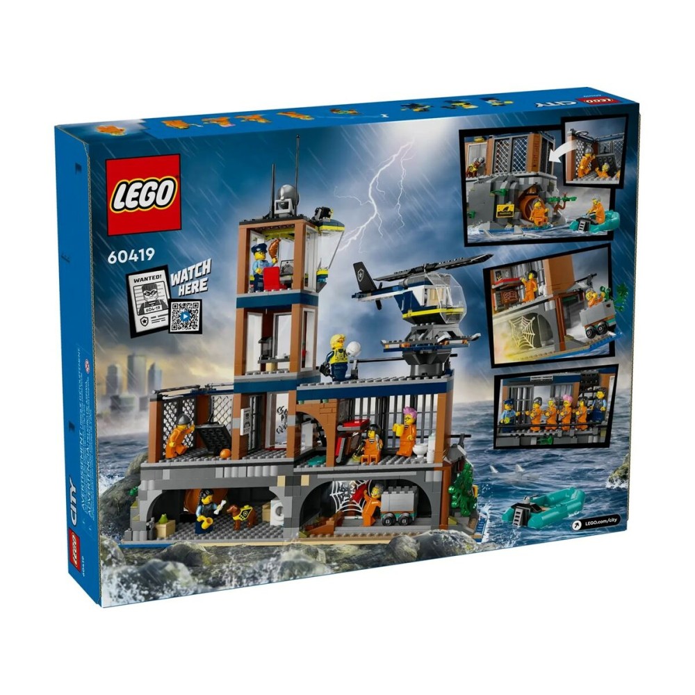 Set de construction Lego 60419 Police Station Island Multicouleur 980 Pièces