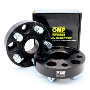 Ensemble de séparateurs OMP OMPS09143001 PCD 5x112 CB 57,1 M14 x 1,50 30 mm