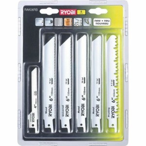 Lame scie Ryobi RAK06RB Montagne de sable Métal 6 Pièces