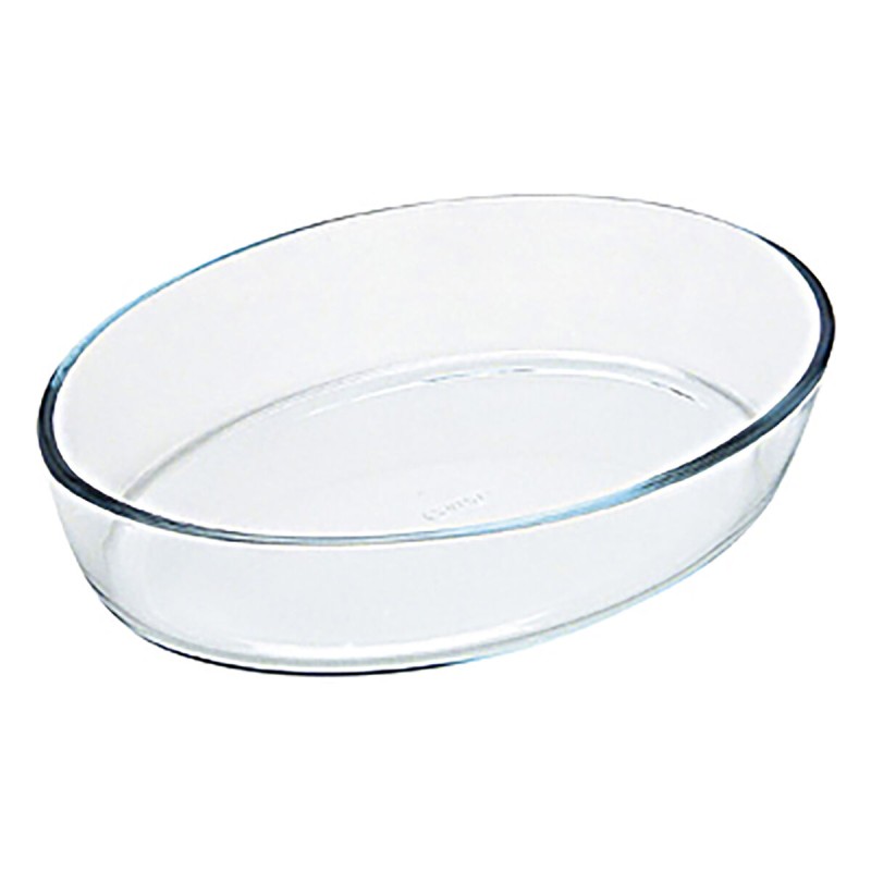 Ofenschüssel Pyrex Classic Vidrio Durchsichtig Glas Oval 35 x 24 x 7 cm (6 Stück)