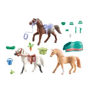 Playset Playmobil 71356 Horses of Waterfall 28 Pieces