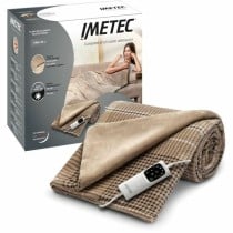 Electric Blanket IMETEC 16936 Brown Velvet