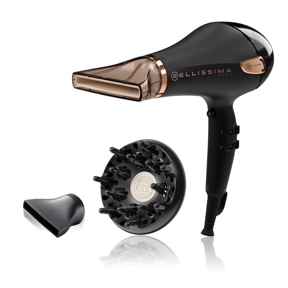 Hairdryer Bellissima 11665 2300 W Black / Rose Gold