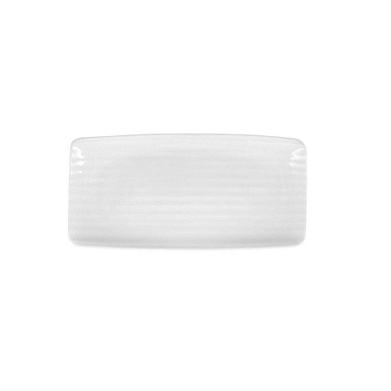 Plateau apéritif Ariane Artisan Céramique Blanc 30 x 15 cm (6 Unités)