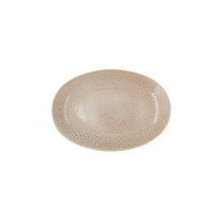 Plateau apéritif Ariane Porous Céramique Beige Ø 26 cm (12 Unités)