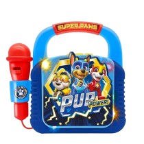 Enceinte avec Microphone Karaoké The Paw Patrol