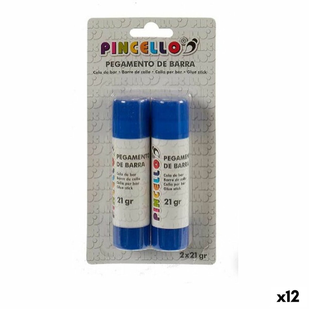 Glue stick Pincello HA-21C2P 21 g 2 Pieces (12 Units)