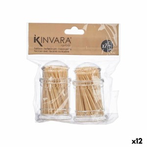 Behälter für Zahnstocher Kinvara AR1810522 Durchsichtig 2 Stücke