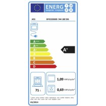 Four à pyrolyse AEG BPK535060B 2300 W 71 L