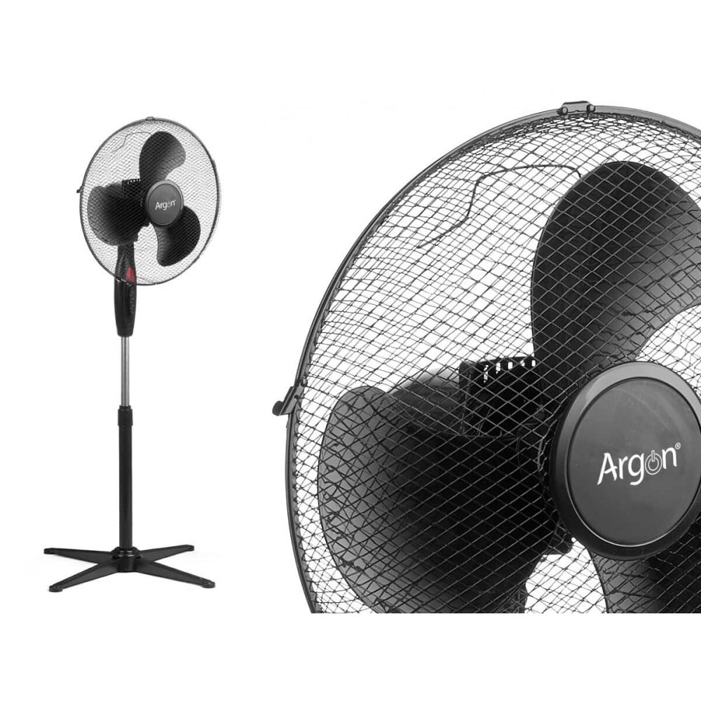 Ventilateur sur Pied Argon FS-40B-B Noir 45 W 43 x 60 x 102 cm