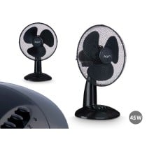 Table Fan Argon FT-26A-B Black 45 W 27 x 51 x 33,5 cm