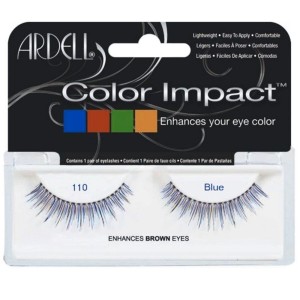 Satz falscher Wimpern Ardell Color Impact Nº 110 Blue