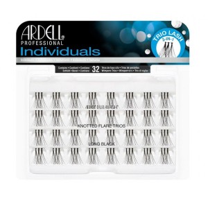 Set of false eyelashes Ardell Duralash Long Black Individual eyelashes 32 Units