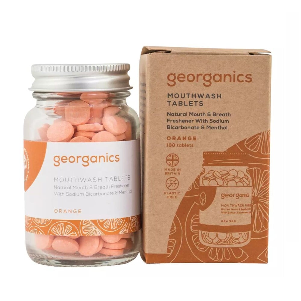 Bain de Bouche Georganics Cachet Orange 180 Unités