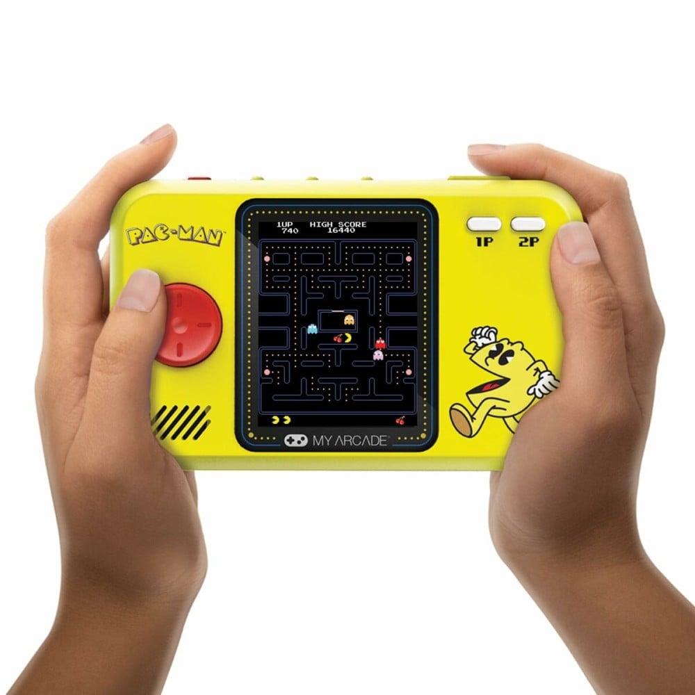 Tragbare Spielekonsole My Arcade Pocket Player PRO - Pac-Man Retro Games Gelb