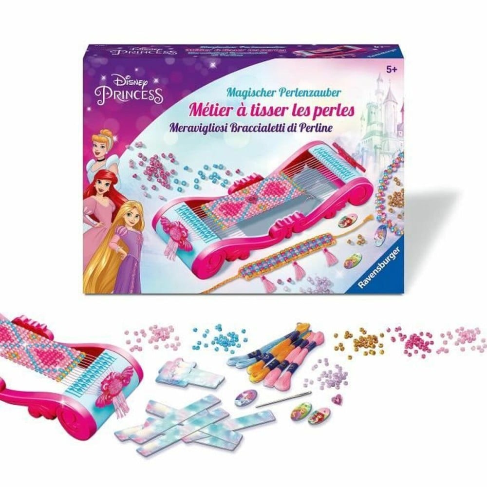 Kit de création de bracelets et colliers Ravensburger Disney Princesses loom Fashion creation Plastique