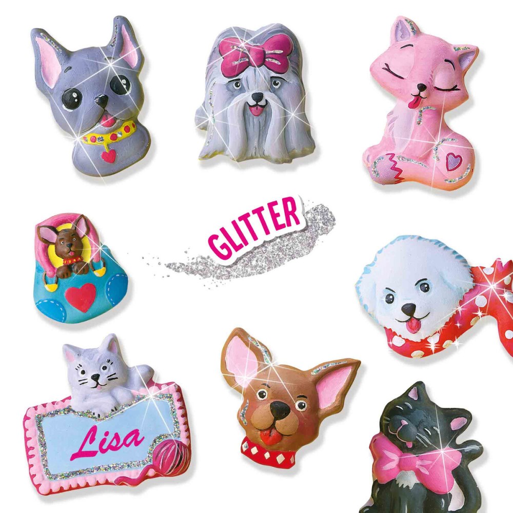 Craft Game SES Creative Plaster casting dogs and cats