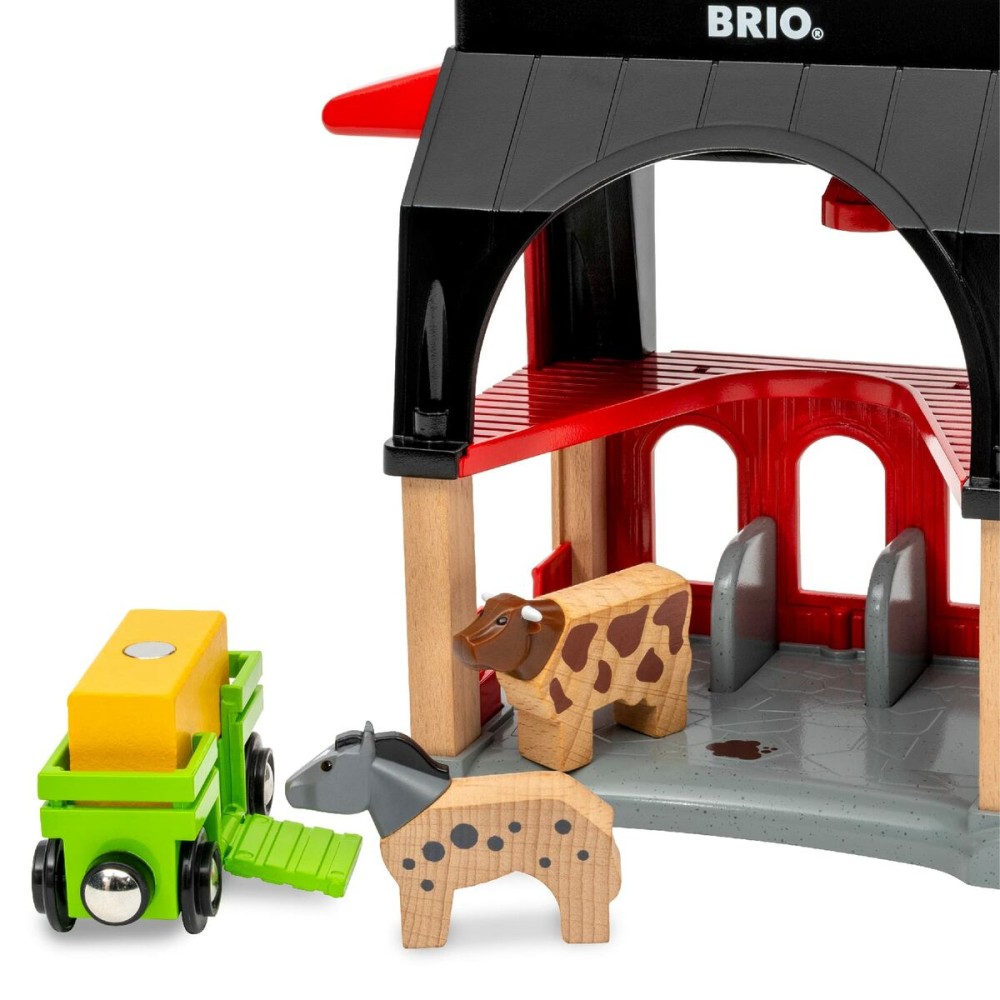 Spielzeug-Set Ravensburger Animal barn Holz