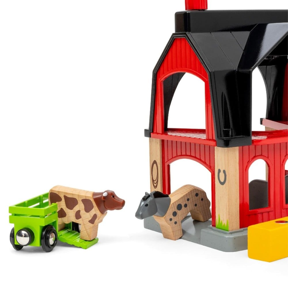 Ensemble de jouets Ravensburger Animal barn Bois