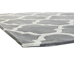 Tapis DKD Home Decor 160 x 230 x 2 cm Gris Polyester Ethnique